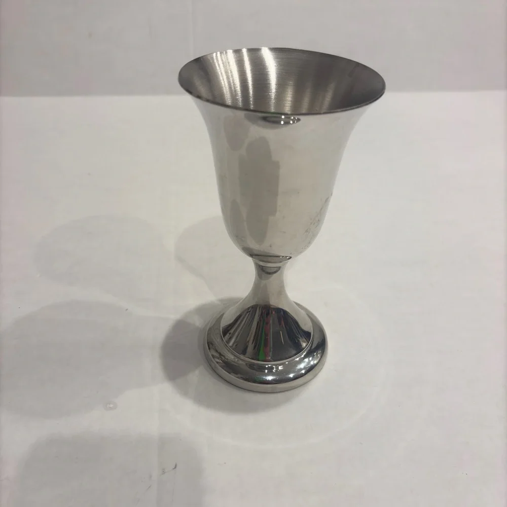 Empire Pewter Silver wine Goblet